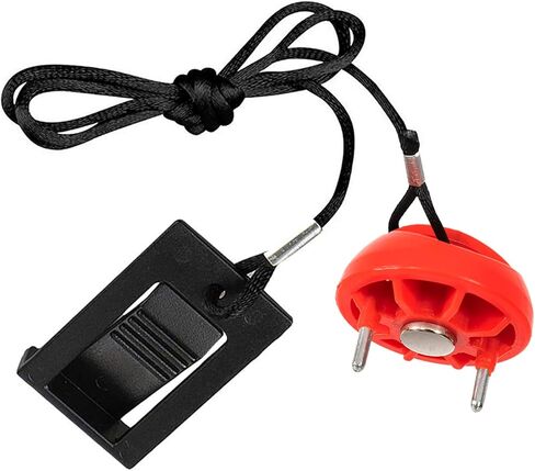 Treadmill Magnet Safety Key Compatible with Most of NordicTrack, Proform, Image, Weslo, Epic, Golds Gym, Freemotion and Healthrider Treadmills, Universal Replacement Treadmill Magnet Security Lock in Kuwait