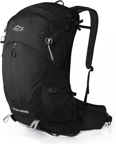 IX INOXTO Hiking Backpack, Camping Backpack, 30L Waterproof Hiking Daypack with 3L Water Bladder and Rain Cover (Khaki) in Kuwait