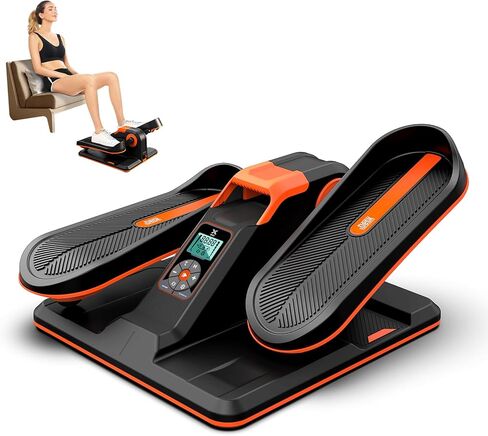 NAYSAYE Stepper للتمرين، جهاز ستاير صغير بسعة تحميل 300 رطل، جهاز ستيبر للياقة البدنية مع شاشة LED ذكية وأشرطة مقاومة للشقة المنزلية in Saudi Arabia