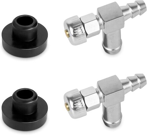 951-0171 Fuel Tank Shut Off Valve with Fuel line & Filter - Replace 751-0171 735-0149 Fuel Gas Tank Rubber Grommet, Compatible with Cole man Crafts man Generator, MTD Lawn Mower, 33/64" Fuel Tank Hole in Kuwait