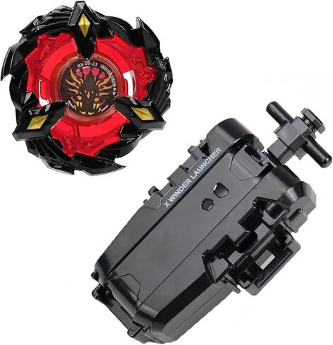 Gyro X Set, Buster Dran UX and Keel Shark, 2 Attack Type Right Spinning Tops, Great Toy Gift for Boy Kid 6+ in Kuwait