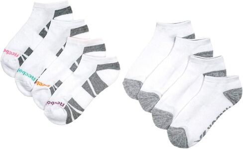 Reebok Ladies Cushion Low Cut Socks (8 Pack) (White) in Saudi Arabia