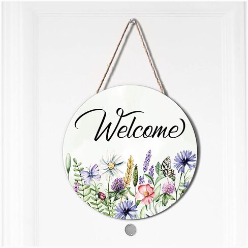Ceutoiy Pineapple Front Door Wreath Welcome Signs For Kitchen Bedroom, Turquoise Sea Pineapples Ocean Beach Welcome Door Hanger Wooden Welcome Wreath Signs For Holiday Home Coffee Shop Window Decor in Saudi Arabia
