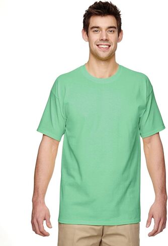 Gildan Adult 53 oz T-Shirt - MINT GREEN - 4XL - (Style # G500 - Original Label) in Saudi Arabia