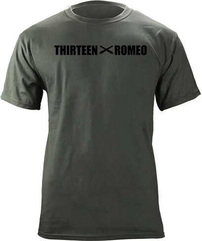 Army MOS Field Artillery Radar Operator 13 Romeo 13R Veteran T-Shirt in Kuwait