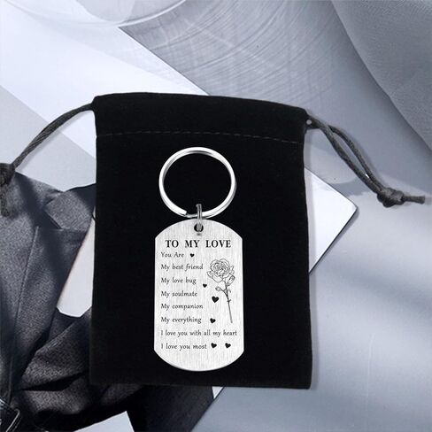SOUSYOKYO Wife Valentines Day Gifts from Husband, Best Wife Ever Keychain, Wife Anniversary Birthday Present in Saudi Arabia