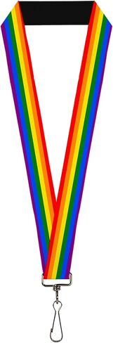 Buckle-Down Lanyard-1.0"-Flag Pride Rainbow in Saudi Arabia