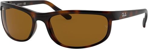 Ray-Ban RB2027 Sunglasses Bundle: RB 2027 PREDATOR 2 650833 Predator 2 Dark Havana B-15 Br and Universal Anti-slip Silicone Leash in Saudi Arabia
