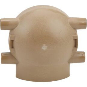Distributor Cap, ABS + Metal 4 Cylinder Tractor Distributor Cap and Ignition Rotor Kit 9N12106C Replacement Tractor Distributor Cap Fit for Ford Tractor 2N 8N 9N