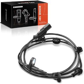 A-Premium Front ABS Wheel Speed Sensor - Compatible with Ford & Lincoln Models - Explorer 2013-2018, Flex 2013-2019, MKS 2013-2016, MKT 2013-2019 - Front Driver or Passenger Side, Replaces DA8Z2C204B