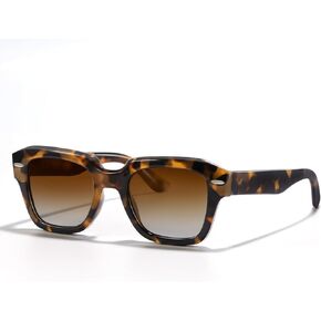 Foliful Womens Polarized Sunglasses for Women Men Classic Retro Square Shape Sunglasses Driving Fishing UV Protection