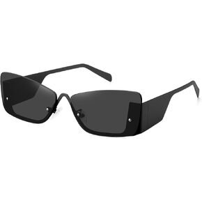 Fozono Trendy Cat Eye Sunglasses for Women Small Retro Classic Shades Metal Frame Vintage UV400 Protection FZN901 in Saudi Arabia