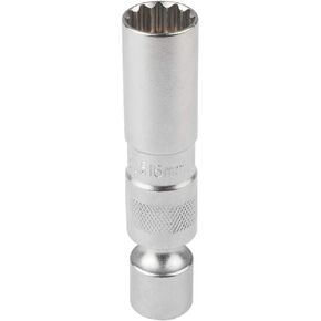 BELEY 16mm 3/8 inch Magnetic Swivel Drive 12 Point Spark Plug Wobble Socket Fits BMW, Thin Wall and Cr-V Steel