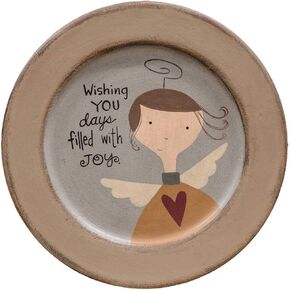 Hearthside Collection Decorative Plate Wishing You Days Filled with Joy