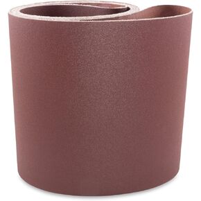 Red Label Abrasives 6 X 108 Inch 80 Grit Aluminum Oxide Multipurpose Sanding Belts, 2 Pack