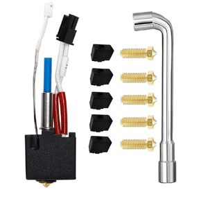Hotend Kit for Anycbic Kobra 2, Assembled Print Hot End Kit Head Extruder Replacement Kit for Kobra 2, Kobra 2 Neo, Kobra 2 Pro, Kobra 2 Plus, Kobra 2 Max High Speed 3D Printers