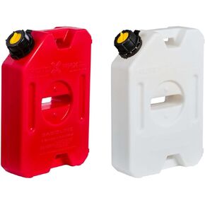RotopaX RX-1G-1W Gasoline/Water Pack - 1 Gallon Capacity, Red/White