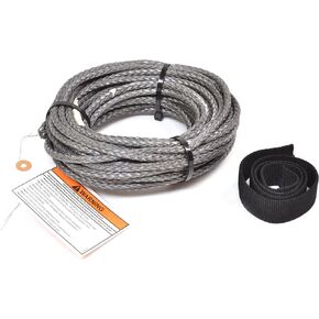 WARN 78388 Winch Component Accessory: Replacement Synthetic Cable Rope: 7/32" Diameter x 50' Length