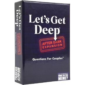 WHAT DO YOU MEME? Let's Get Deep - Conversation Cards for Couples, Love Language Card Game for Date Nights