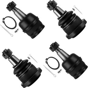 SCITOO 4pcs RWD Front Suspension Kit Upper And Lower Ball Joints Fit 1997-1999 for Dodge Ram 1500