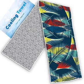 Youphoria Outdoors Cooling Towel, Cooling Towel for Hot Weather, Over Heating, Sports, Work, and Fatigue