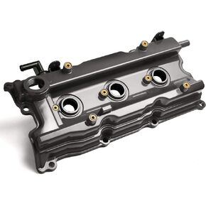 A-Premium Left Engine Valve Covers Kit with Gaskets Compatible with Nissan Altima 2002-2006 Maxima 2002-2008 Quest 2004-2009 Murano 2003-2007 V6 3.5L VQ35DE
