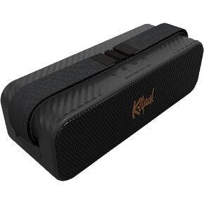 Klipsch The Detroit Portable Bluetooth Speaker with Dual 1" tweeters and 3" woofers, IP67 dust and Waterproof Rating, 20 Hours of Playtime for a Premium Live Concert Experience