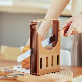 BigTron Bread Slicer Home Toast Slicer Slicer Bread Cut Stand Toast Slicing Tool Simple Slice Uniform Thickness