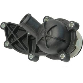 URO Parts 06E121111M Thermostat Assembly, 88 deg C; Incl. Housing & Gasket