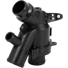 X AUTOHAUX LR032135 Car Engine Coolant Thermostat Housing for Land Rover LR4 for Range Rover Sport 2010-2013