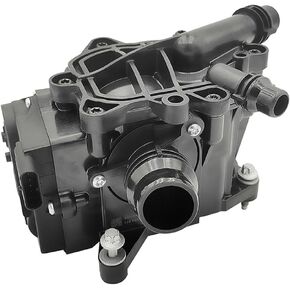 Engine Thermostat Housings Petrol Engine Heat Manage Module Engine Cooling Coolant Thermostat Assembly 2014-2021 for BMW 320i 330i 420i 430i 520i 530i 530e 630i 740e Replacement number # 11537644811