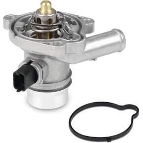 WMPHE Upgrade Aluminum Engine Coolant Thermostat Housing Assembly Compatible with 2011-2016 Chevy Cruze 2013-2020 Trax Sonic Buick Encore, Replacement for 55565336 55579010 902-808 25200455