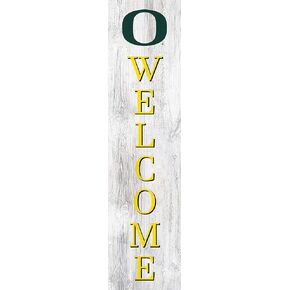 Fan Creations NCAA Oregon Ducks Unisex University of Oregon 24" Welcome Leaner, Team, 24 inch