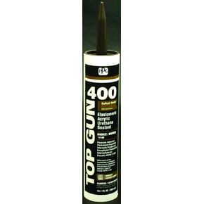 PPG PAINTS Top Gun 400 Sealant, Elastomeric Acrylic Urethane, Exceptionally Tough, Durable, Premium Grade Sealant