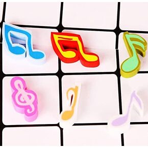 Music Themed Erasers (Pack of 10)