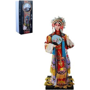 NW Chinese Traditional Handicraft Silk Figurine Collectible Chinese Doll Silk Doll (1801)