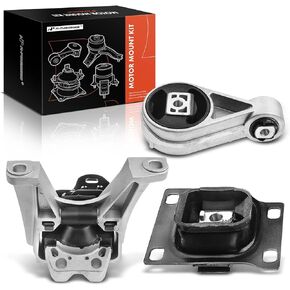 A-Premium 3PCS Engine Motor Mount and Transmission Mount Set Compatible with Ford Focus 2005-2007 2.0L, Focus 2003-2007 2.3L, Transit Connect 2010-2013 2.0L