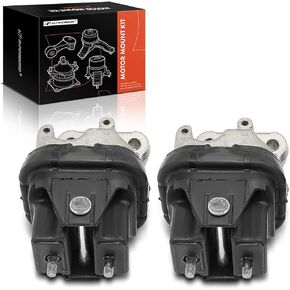A-Premium Front Engine Motor Mount Kit Compatible with Dodge Charger 2006-2010, Challenger 2009-2010, Magnum 2005-2008 & Chrysler 300 2005-2010, 5.7L 6.1L, 2-PC Set, Replace# 4578046AC, 4578046AD