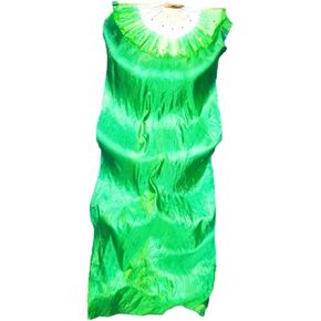 ORFOFE Dance Folding Fans Fan Hand Held Fans Fold Fan Silk Fans Fan Veils Long Silk Dance Fan Long Fan Women Silk Fan Lengthened Fan Dance Folding Fan Japan Sector Miss Bamboo