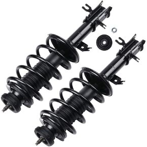 Complete Struts Shock Absorbers Fits for 04-11 for Chevrolet Aveo, 06-09 for Chevrolet Aveo5, 09 for Pontiac G3, 05-08 for Pontiac Wave cciyu 172296 172295 Quick Struts Assembly Front Pair Struts