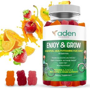 علكات فيتامين ب المتعددة للأطفال - مع مركب ب ب6، ب12، ب9 (حمض الفوليك)، ب7 (البيوتين)، ب5 (حمض البانتوثينيك)، أ، ج، د، هـ، الزنك، اليود، الإينوسيتول - الطاقة، الجهاز العصبي، دعم المناعة - الغلوتين حر in Kuwait