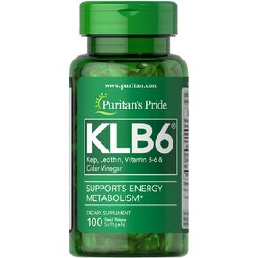 Puritan's Pride KLB6 Kelp Complex-100 Softgels