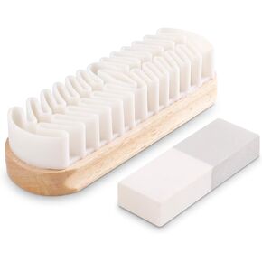 Suede & Nubuck Cleaning Kit by Care Guys: Hard-Wearing Crepe Brush with A Cleaning Eraser