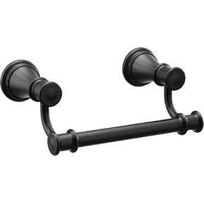 Moen Belfield Matte Black Pivoting Toilet Paper Holder, YB6408BL in Kuwait