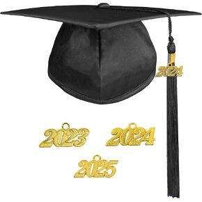 قبعة تخرج لامعة من Happy Secret للجنسين مع شرابة التخرج 2023 2024 2025 سنة in Kuwait
