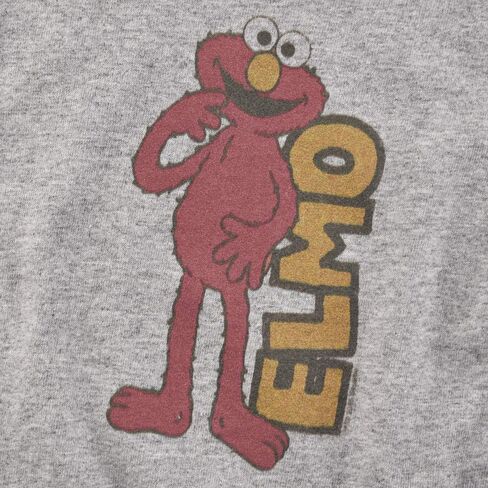 Sesame Street Vintage Elmo & Stickers Toddler Little Boys & Girls T Shirt & Stickers in Saudi Arabia