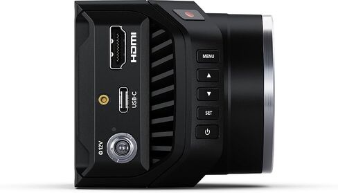 Blackmagic Design Micro Studio Camera 4K G2 Live Production Camera Bundle with 10ft HDMI 2.0 Cable, 6ft USB-C Cable, and 5-Pack of Solid Signal Cable Ties (CINSTUDMFT/UHD/MRG2) in Saudi Arabia