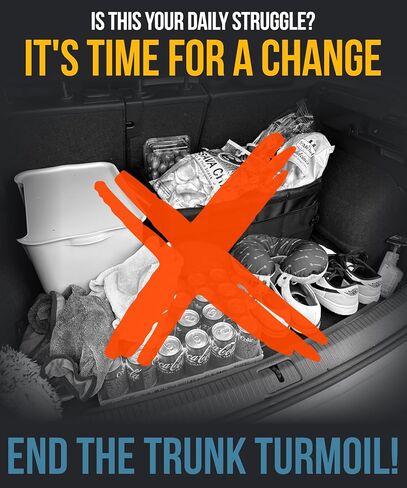 TrunkTrove: 2pcs, Wood Car Trunk Organizer for Car, Seamless Addition to Existing Car Organizer Trunk, Storage Trunk Organizer for SUV, Sedan, Car Accessories for Women/Men, Car Organizers and Storage in Kuwait