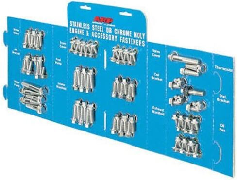 ARP 5549603 Engine And Accessory Hex Fastener Kit, Polished Stainless Steel, For Select Ford 351W, Small Block Applications in Saudi Arabia