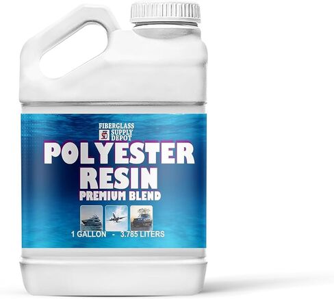 راتنج بوليستر ممتاز مع مقوي لتصفيح حصيرة الألياف الزجاجية، محور ثنائي، قماش (جالون) in Kuwait